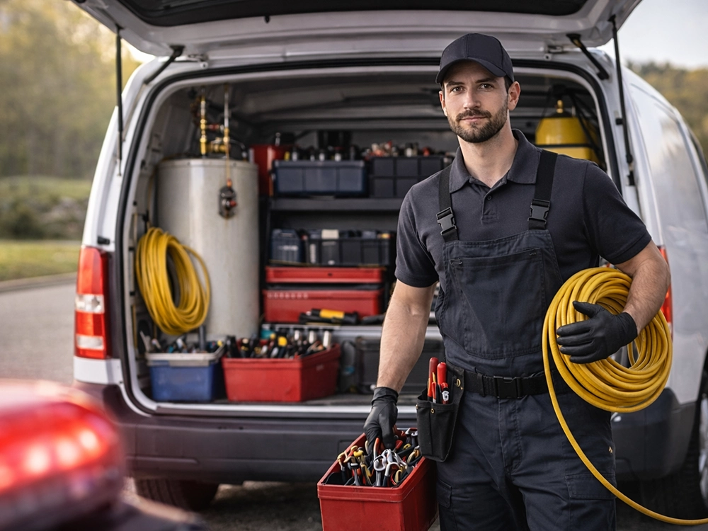 Fast water heater repairs